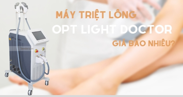 Máy triệt lông OPT Light Doctor trang bị đầu triệt lạnh giảm nóng rát