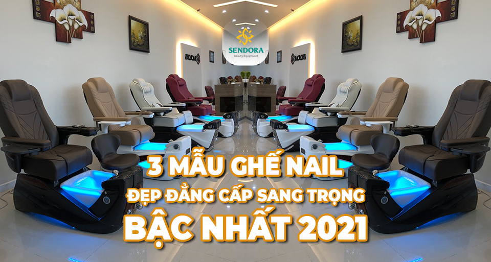 3 mẫu ghế nail đẹp đẳng cấp sang trọng 2021