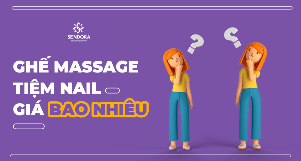 Ghế massage tiệm nail giá bao nhiêu?