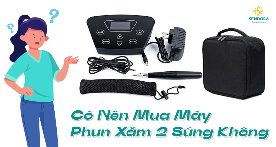 Có nên mua máy phun xăm 2 súng không?