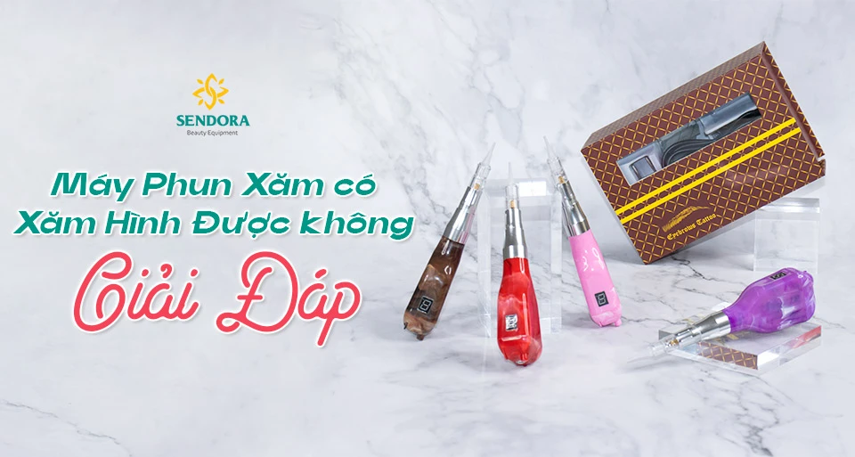 Máy phun xăm có xăm hình được không? Giải đáp