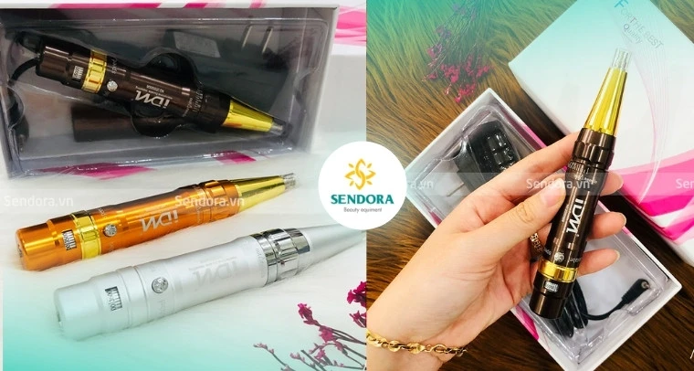 Máy phun xăm IDM tích điện 