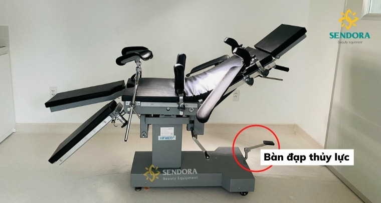 Bàn phẫu thuật đa năng chỉnh cơ áp suất thủy lực