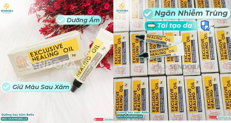 Dưỡng sau xăm đặc trị thâm loang Bella