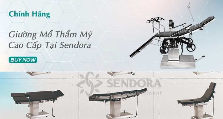 Mua giường phẫu thuật đa năng tại Sendora