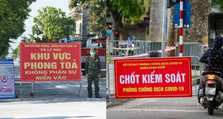 Tình hình giãn cách xã hội do dịch Covid-19