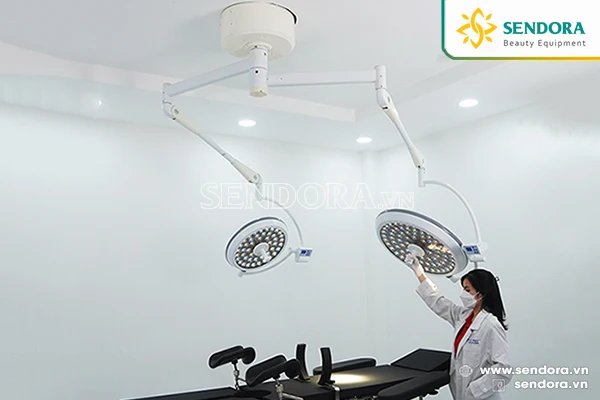 Đèn mổ treo trần 2 nhánh Full Led SX-II 700/500