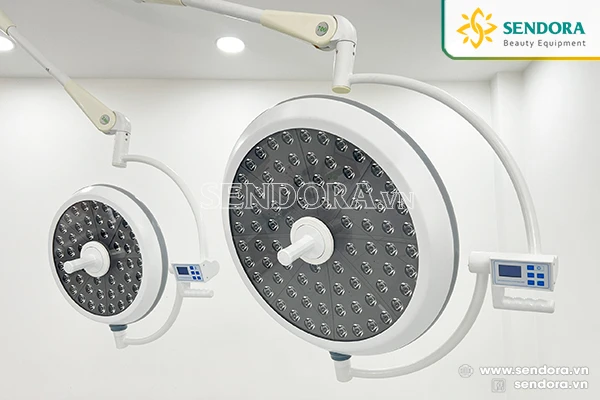Đèn mổ treo trần 2 nhánh Full Led SX-II 700/500
