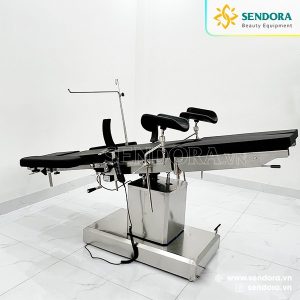 Giường phẫu thuật/ bàn mổ chỉnh điện Hi-MEC SB-803 12 tu the trendelenburg cho phau thuat vung bung duoi dai truc trang phu khoa