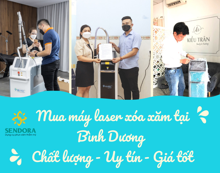 Mua máy laser xóa xăm tại Bình Dương chính hãng ở đâu?