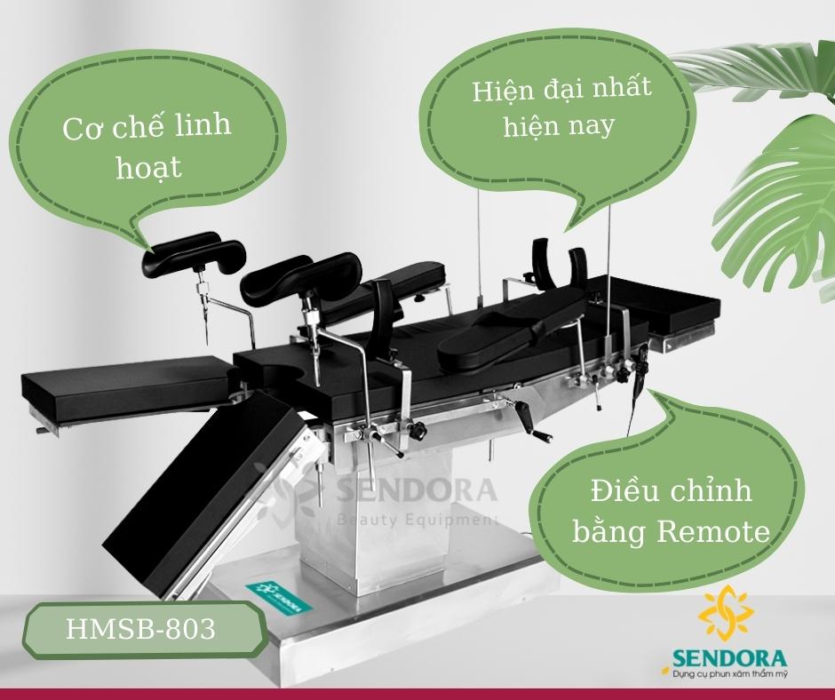Các tiêu chuẩn quốc gia về bàn mổ đa năng mà bạn nên biết 11 Bàn phẫu thuật đa năng HMSB-803
