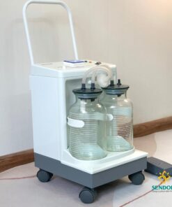 Máy hút dịch 2 bình Yuwell 7A-23B/7A-23D 5 2