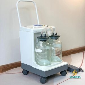 Máy hút dịch 2 bình Yuwell 7A-23B/7A-23D 5 2