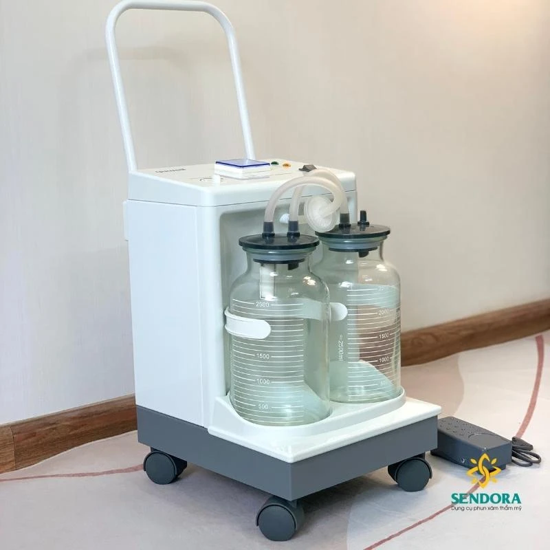 Máy hút dịch điện 2 bình Yuwell 7A-23B/7A-23D