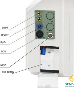 Máy monitor theo dõi bệnh nhân YKD-1000 Plus 5 thông số 7 Máy monitor theo dõi bệnh nhân YKD-1000 Plus 5 thông số