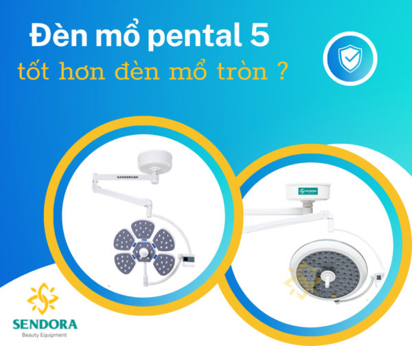 Đèn mổ 5 petal treo trần có thật sự tốt hơn đèn mổ tròn truyền thống không?