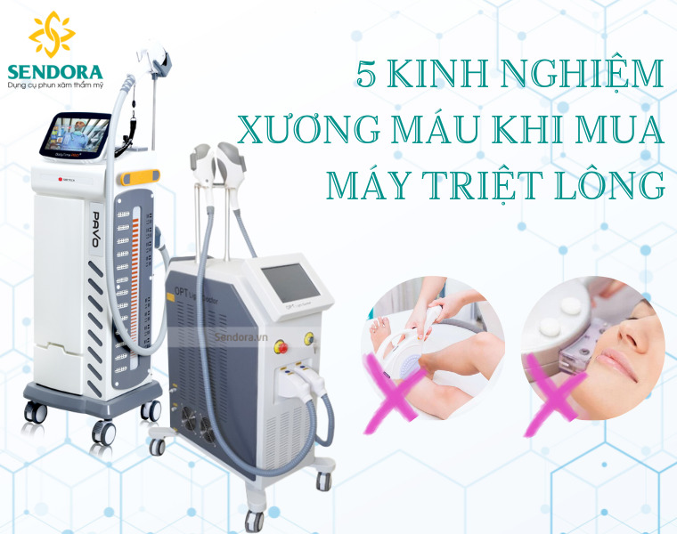 5 Kinh nghiệm mua máy triệt lông mà chủ spa cần biết