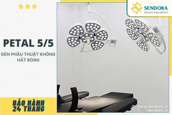 Đèn mổ treo trần 2 nhánh 5 cánh hoa PETAL 5/5