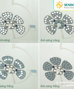Đèn mổ treo trần 5 cánh hoa PETAL 5 13 Đèn mổ treo trần 5 cánh hoa PETAL 5, đèn phẫu thuật treo trần bóng led