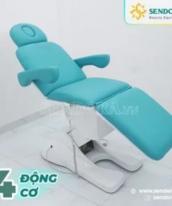 Ghế giường tiêm Filler chỉnh điện Hi-Mec HMBB-8040 (Xanh y tế)