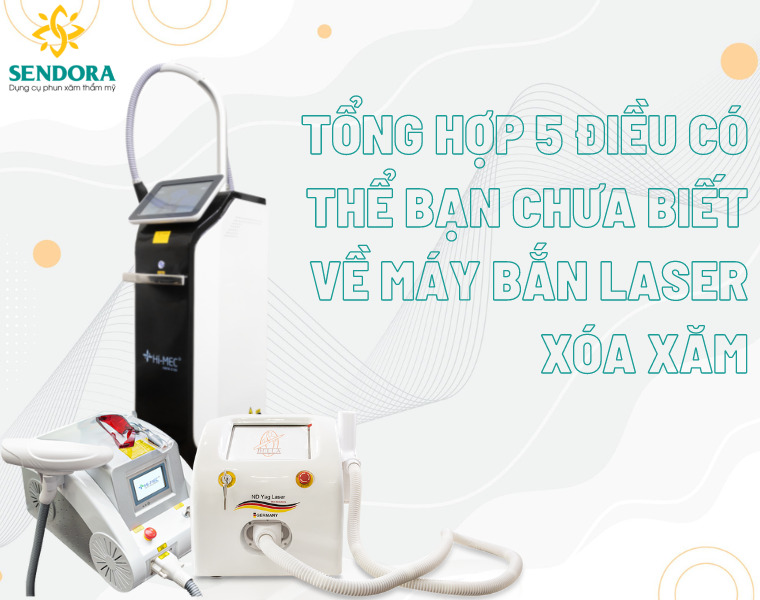 Máy Bắn Laser Xóa Xăm Và 5 Điều Có Thể Bạn Chưa Biết