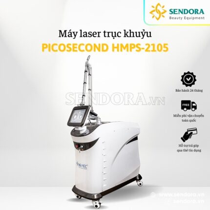 Máy laser xóa xăm triệt lông trị nám mini Picosecond trục khuỷu cao cấp Hi-MEC HMPS-2105