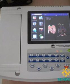 Máy đo điện tim 12 cần Contec ECG1200G 6 Màn hình sử dụng cho máy điện tim 12 cần là màn hình màu TFT 8’’