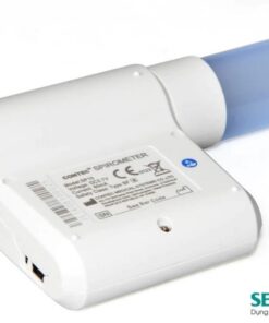 Mặt sau của máy do chức năng hô hấp cầm tay SP10