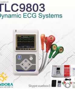 Holter điện tâm đồ Contec TLC9803 5 Máy holter điện tâm đồ đo được 3 kênh ECG với kết quả đo chính xác và độ ổn định cao