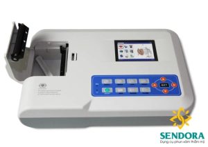 Máy đo điện tim 3 cần Contec ECG300G 4 Máy điện tim Contec ECG300G tích hợp sẵn máy in nhiệt