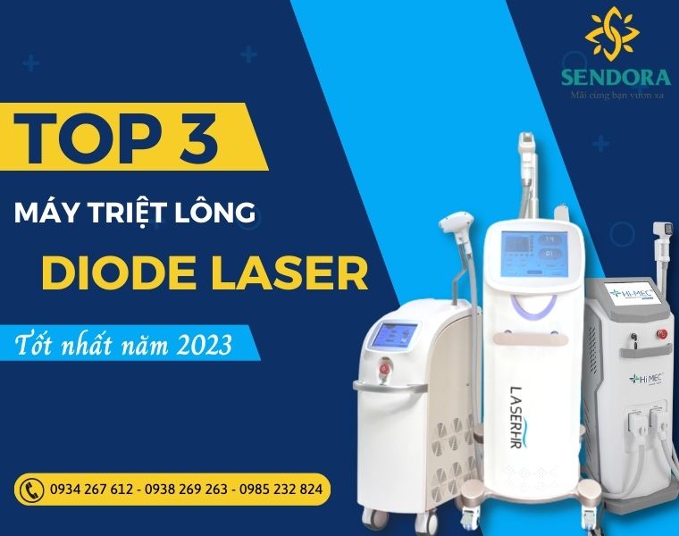 Top 3 máy triệt lông Diode Laser tốt nhất 2023