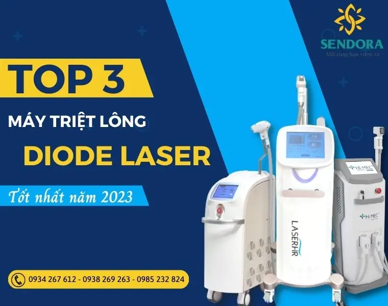 Top 3 máy triệt lông Diode Laser tốt nhất 2023