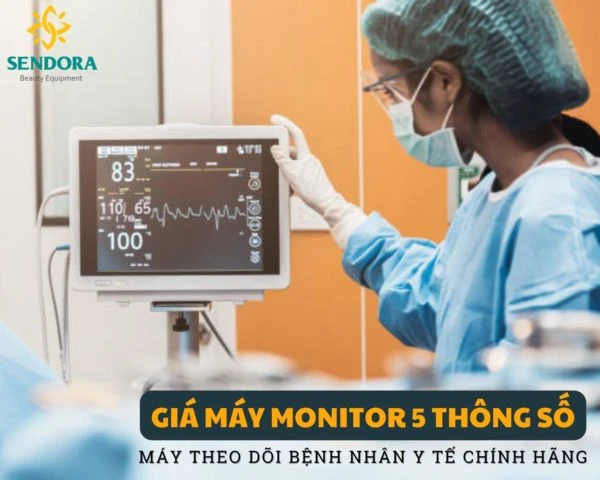 Giá máy monitor 5 thông số, máy theo dõi bệnh nhân y tế chính hãng