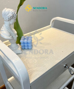 Xe day Spa 3 tang Ke Spa 3 tang sang trong co banh xe Cung cap chac chan HTML 50401
