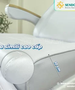 Giường tiêm Filler chỉnh điện Hi-Mec HMBB-8030 12 Ghế giường tiêm Filler chỉnh điện Hi-Mec HMBB-8030 (Màu trắng)