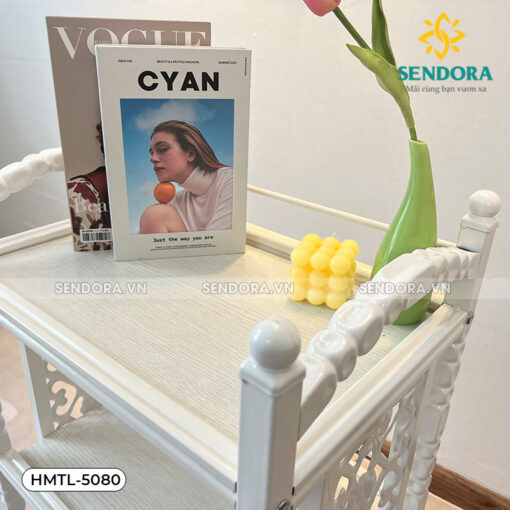 Xe đẩy Spa 3 tầng cao cấp HMTL-5080 10 Kệ đựng dụng cụ Spa 3 tầng HMTL-5080