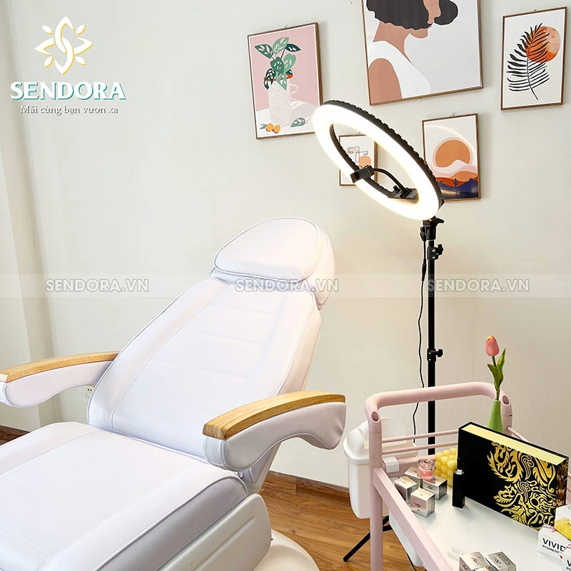 Đèn Tròn Livestream Makeup Spa Led Ring HQ-18