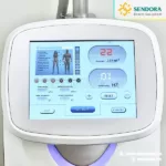 Giao diện màn hình máy triệt lông Diode Laser ALS-808E