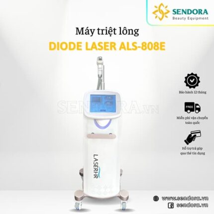 Máy triệt lông lạnh spa liệu trình thấp Diode Laser ALS-808E