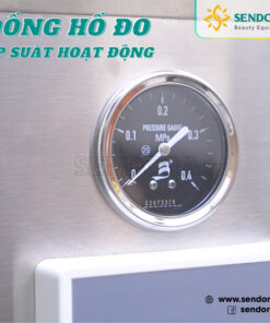 Nồi hấp tiệt trùng y tế LS-75HD Jibimed - Dung tích 75 lít 7 Đồng hồ đo áp suất hoạt động của nồi hấp