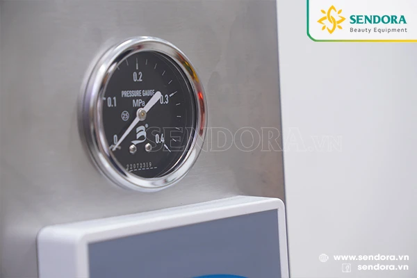 Nồi hấp tiệt trùng y tế LS-35HD Jibimed - Dung tích 35L 2 Đồng hồ theo dõi áp suất và nhiệt độ