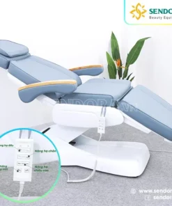 Ghế giường tiêm Filler chỉnh điện Hi-Mec HMBB-8030 (Màu Xanh) 5 Ghế giường tiêm Filler chỉnh điện Hi-Mec HMBB-8030 (Màu Xanh)