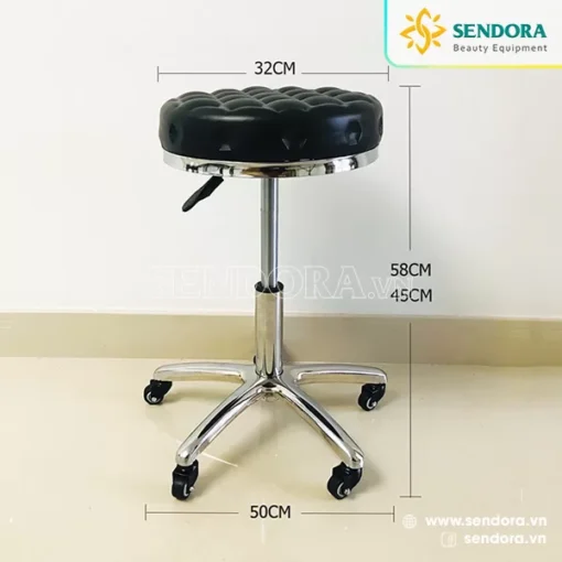 Ghế xoay spa phun xăm không tựa HMBS-7020 11 Ghế xoay spa phun xăm không tựa HMBS-7020