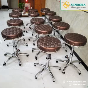 Ghế xoay spa phun xăm không tựa HMBS-7020 10 Ghế xoay spa phun xăm không tựa HMBS-7020