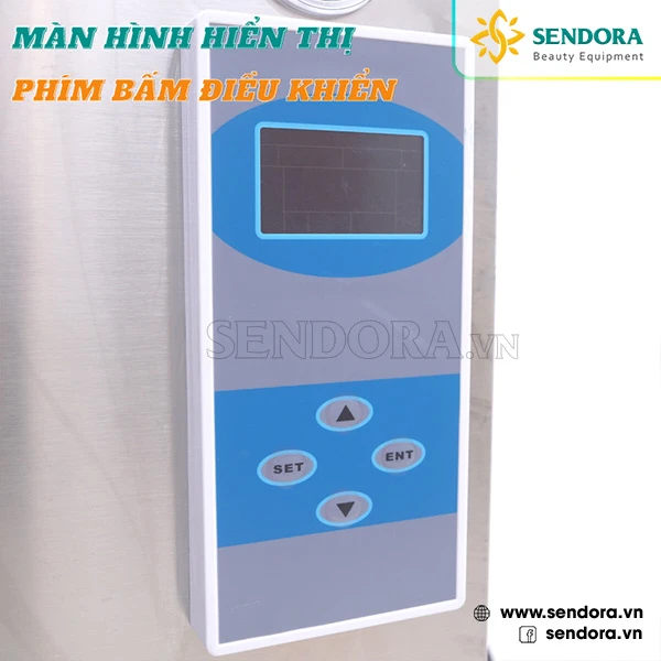 man hinh lcd cung voi cac phim bam deiu khien