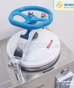 Nồi hấp tiệt trùng y tế LS-35HD Jibimed - Dung tích 35L 7 Nắp đậy thiết kế kiểu tay quay vô lăng