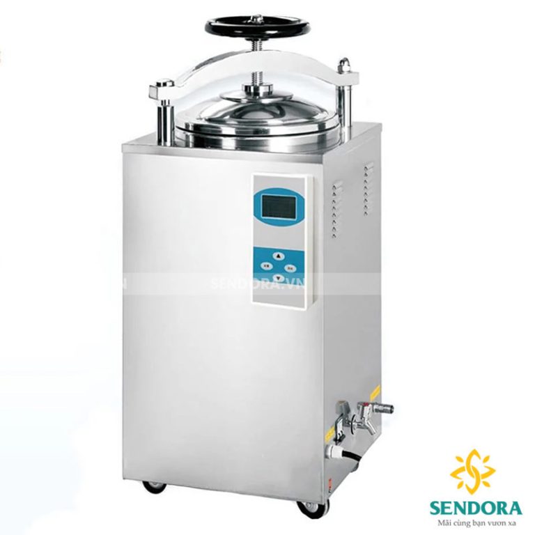 Nồi Hấp Tiệt Trùng Phòng Khám Thẩm Mỹ: Tư Vấn Đầu Tư Cấu Hình Chuẩn 14 Nồi hấp tiệt tùng đứng LS 50HD 50 lít - Sendora