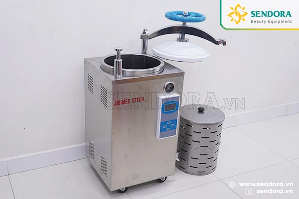 Nồi hấp tiệt trùng y tế LS-35HD Jibimed - Dung tích 35L 5 Nồi hấp và lồng hấp