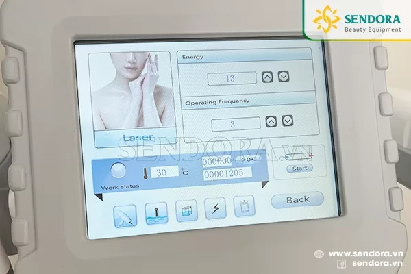 Máy triệt lông 2in1 DPL Laser ALS-102 5 Máy laser ALS-102 xóa xăm an toàn, không để lại sẹo