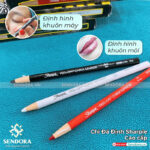 Chì đá Sharpie định hình mày, môi trong phun xăm, Chì kẻ mày cao cấp